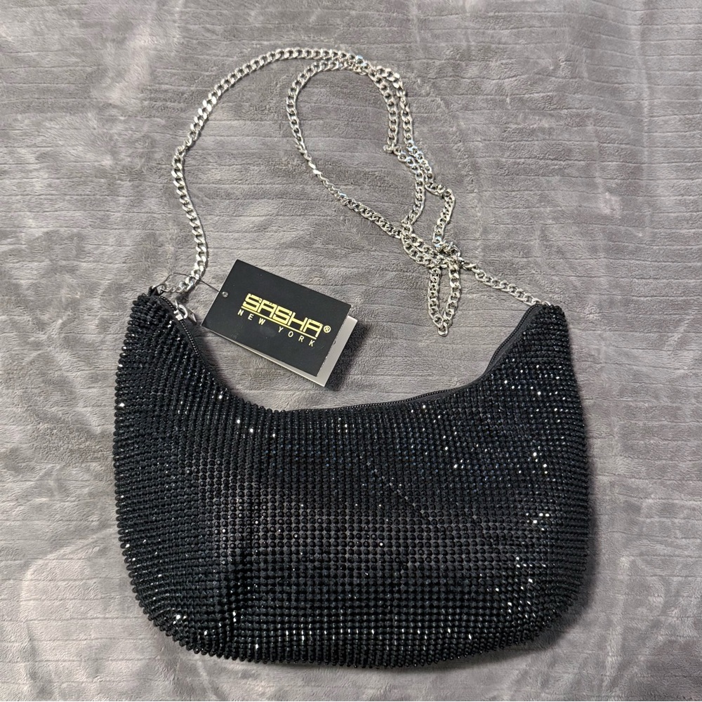 Black Crystal Bag